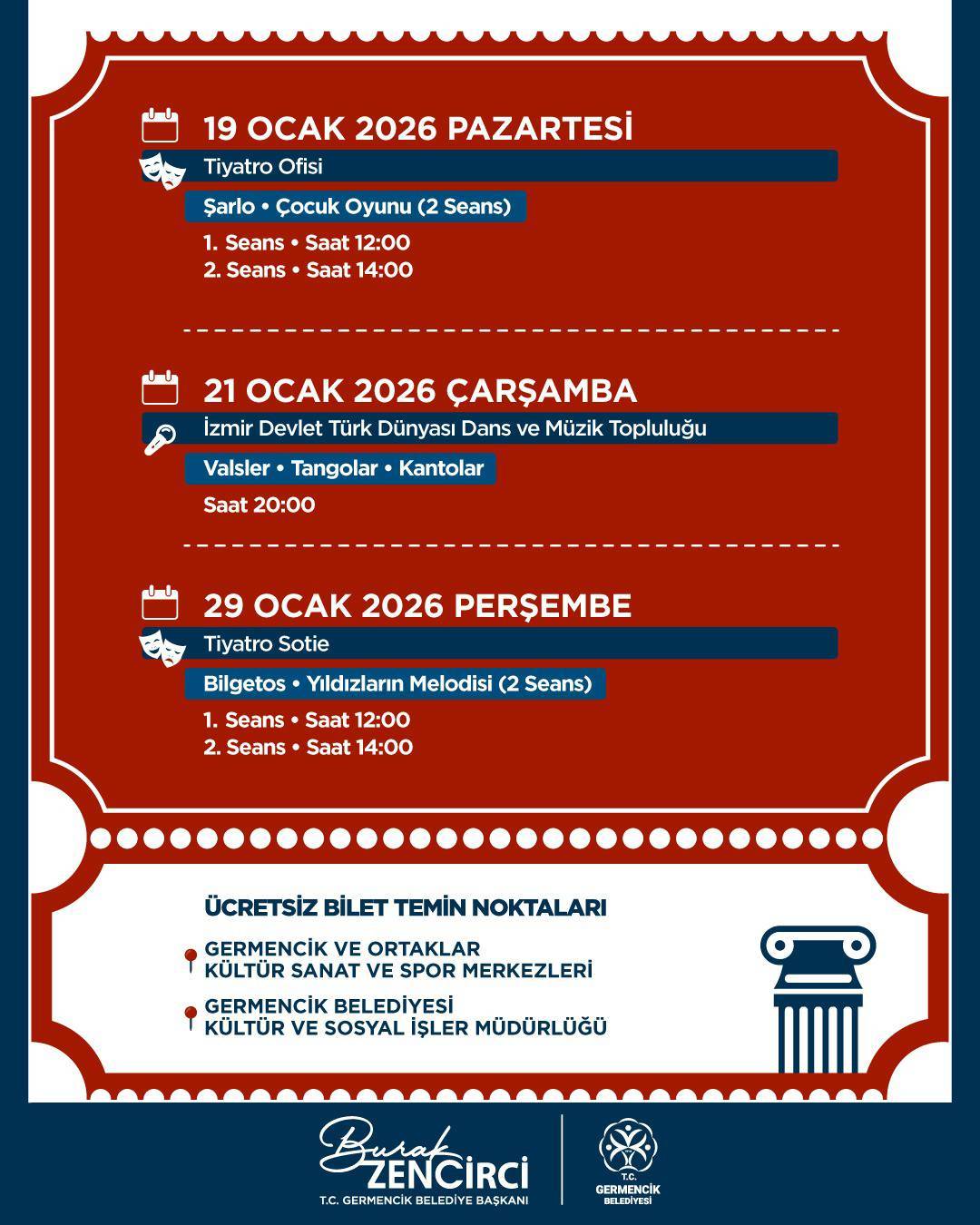 Ocak Ayı Etkinlikleri