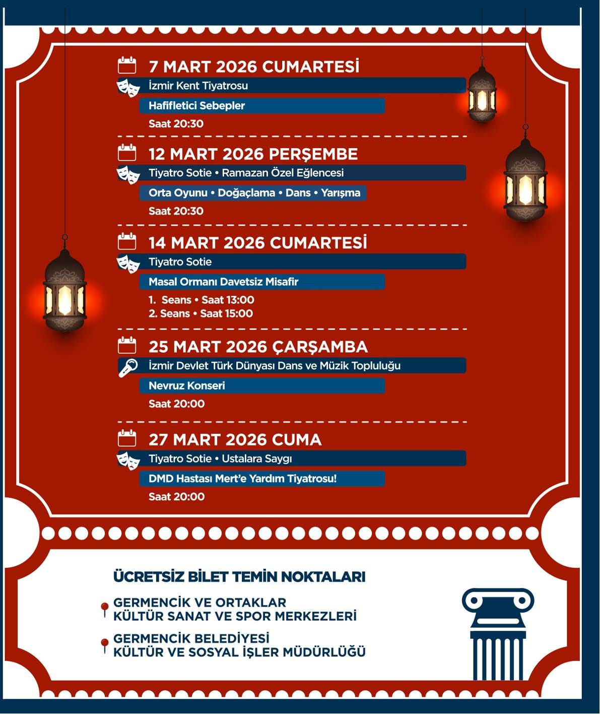 Germencik Mart Ayı Etkinlikleri