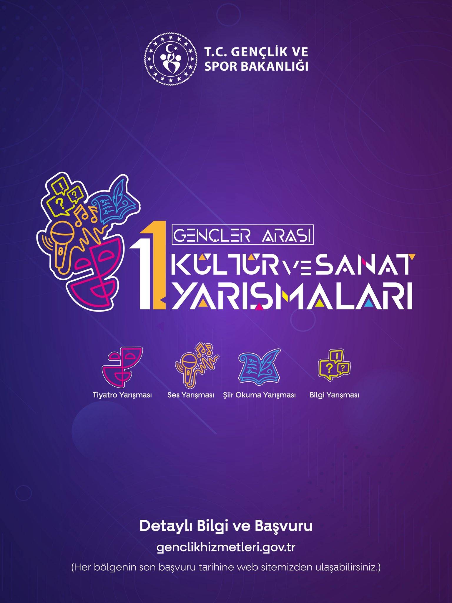 2026 Gençler Arası Kültür ve Sanat Yarışmaları 