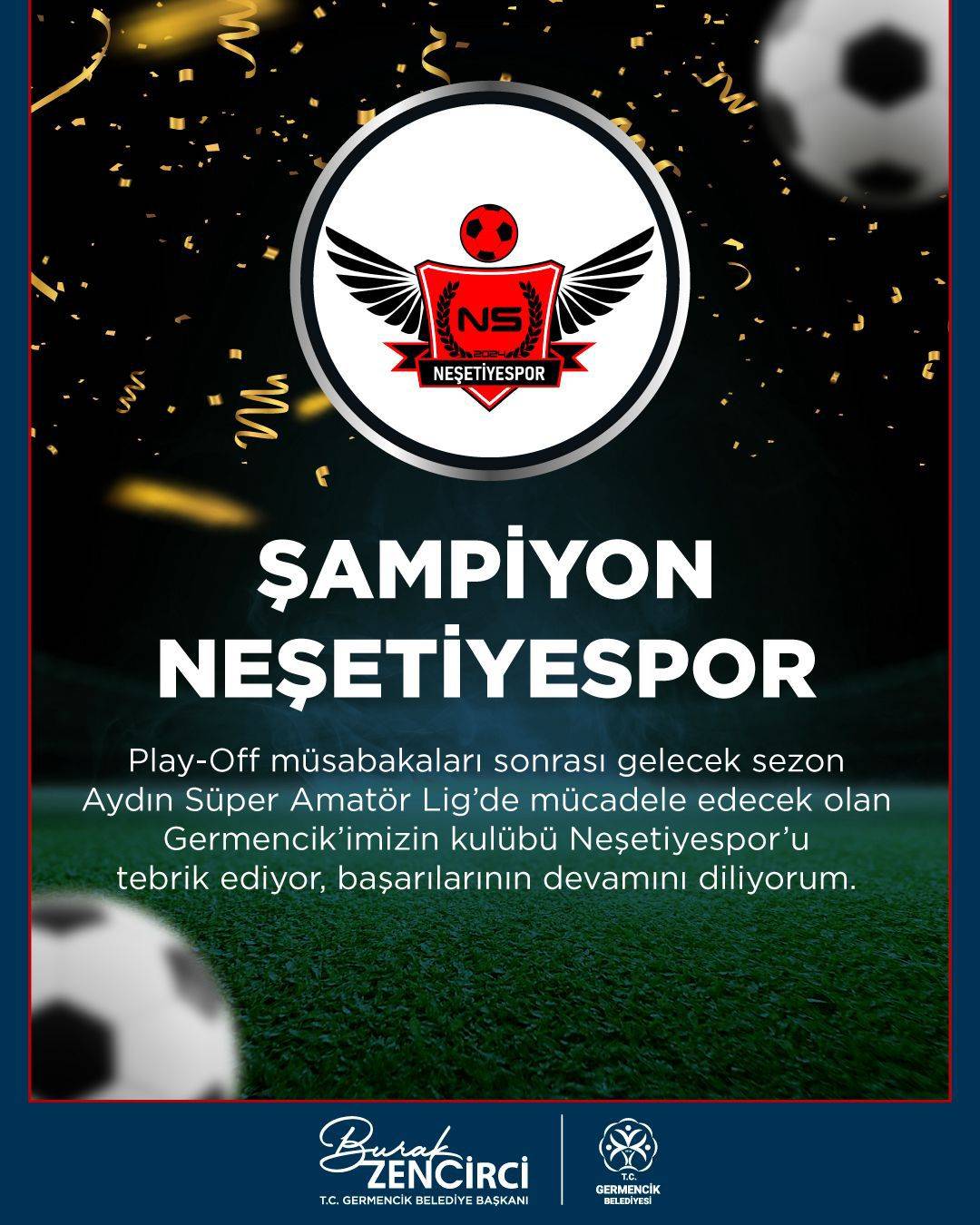 ŞAMPİYON NEŞETİYESPOR
