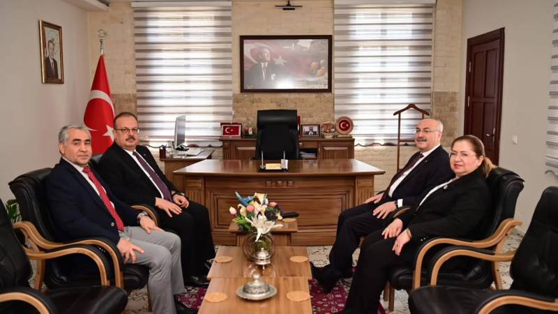 Aydın ve Denizli Valilerinden Germencik Kaymakamlığına Ziyaret