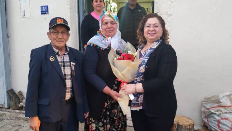 Kaymakam Sultan Doğru, Kıbrıs Gazisi Adnan Tamay’ın İftar Sofrasına Konuk Oldu