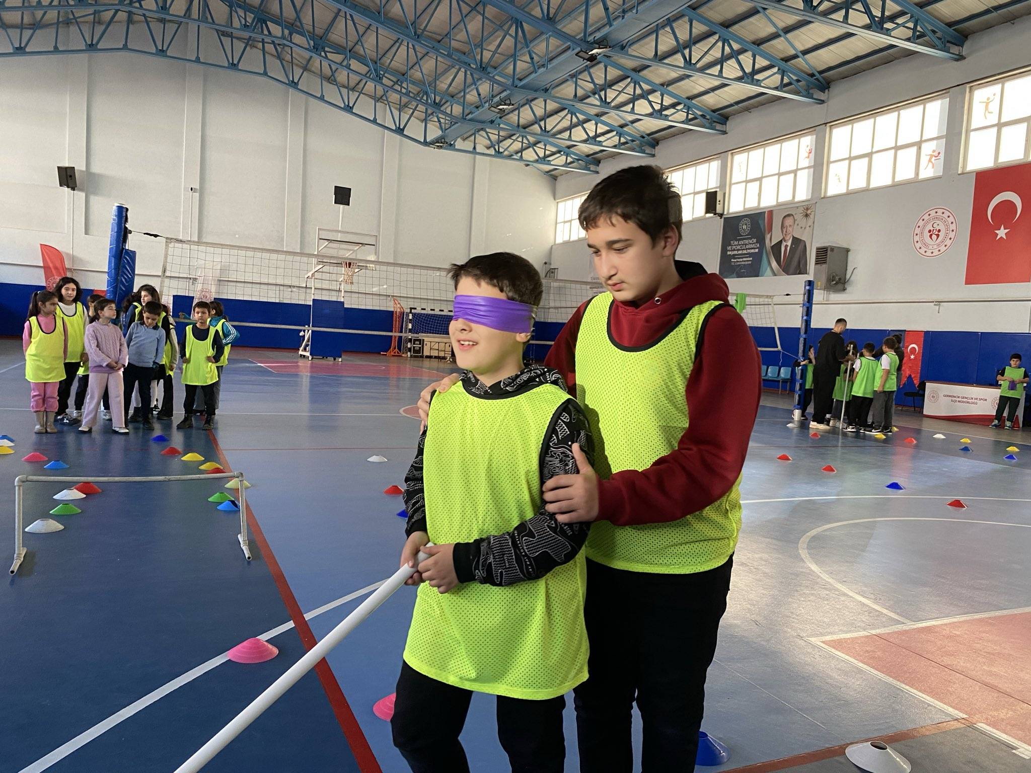 Beyaz Baston Haftasında Gençlik ve Spor Germencik’ten Anlamlı Farkındalık Etkinliği