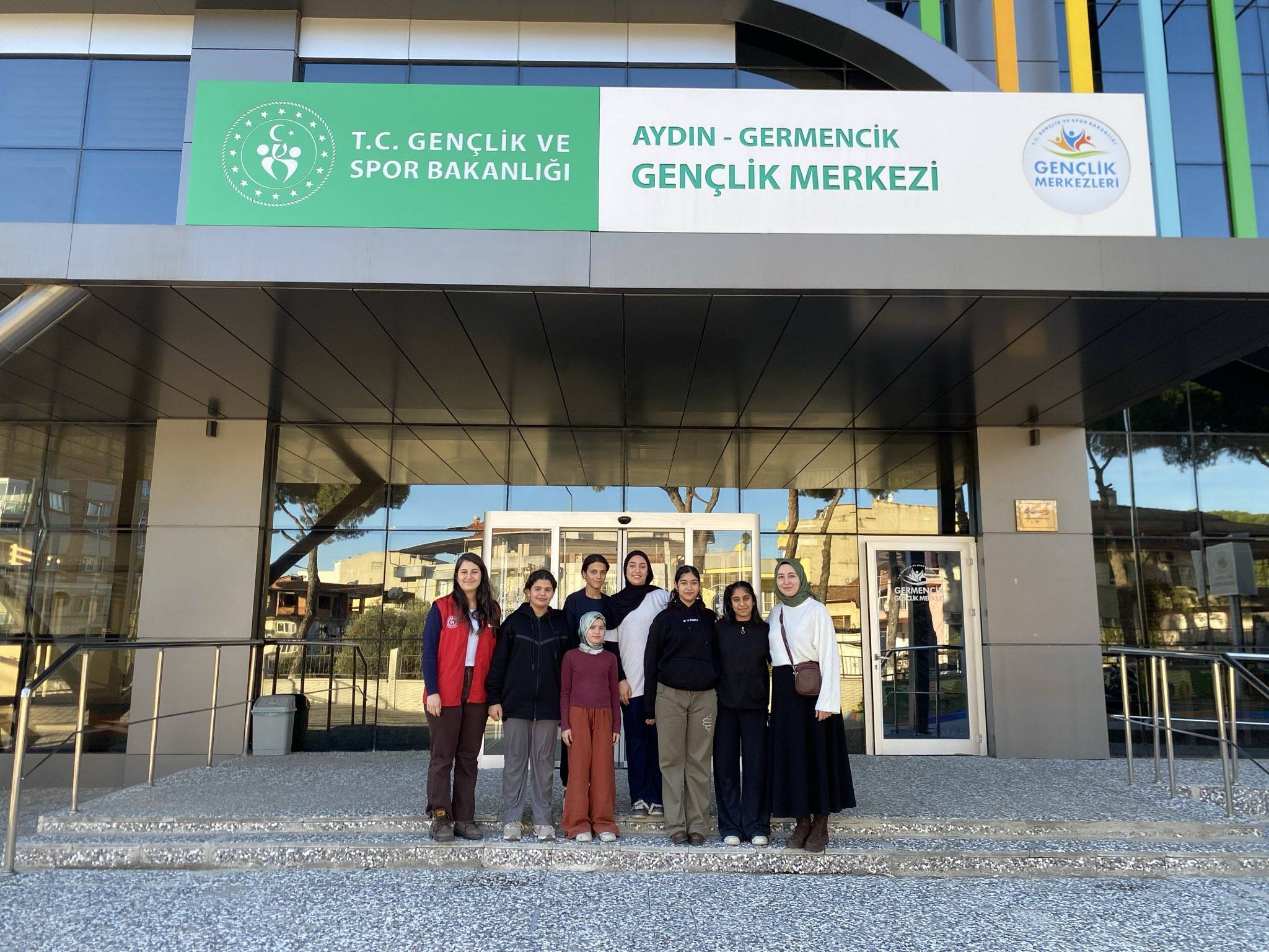 Germencik Gençlik Merkezi’nde “Okullar Merkezimde” Etkinliği