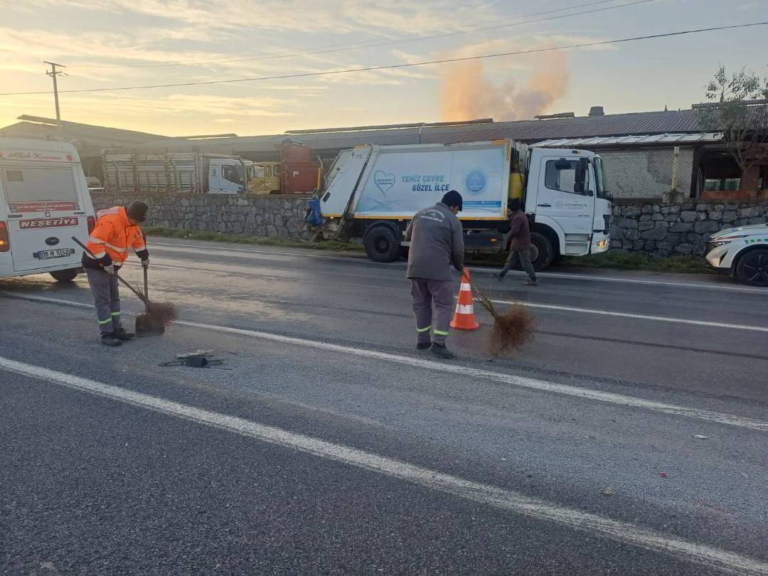 Germencik’te Temizlik Çalışmaları Planlı ve Düzenli Şekilde Sürdürülüyor