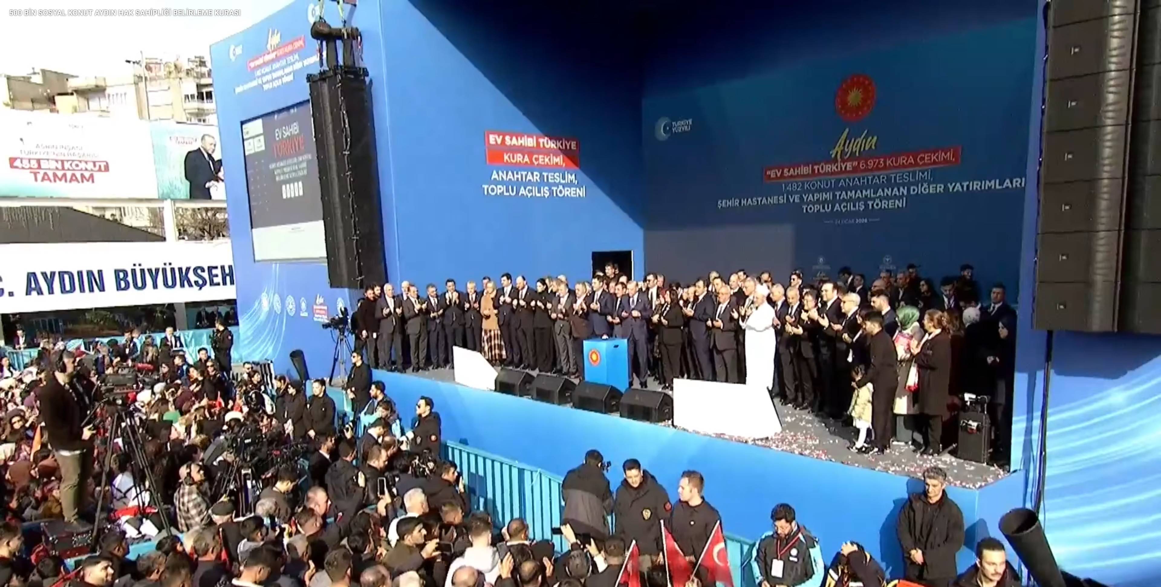 Cumhurbaşkanı’nın Aydın Ziyareti Sonrası TOKİ Kuraları Çekildi, Germencik'te 300 Konut’