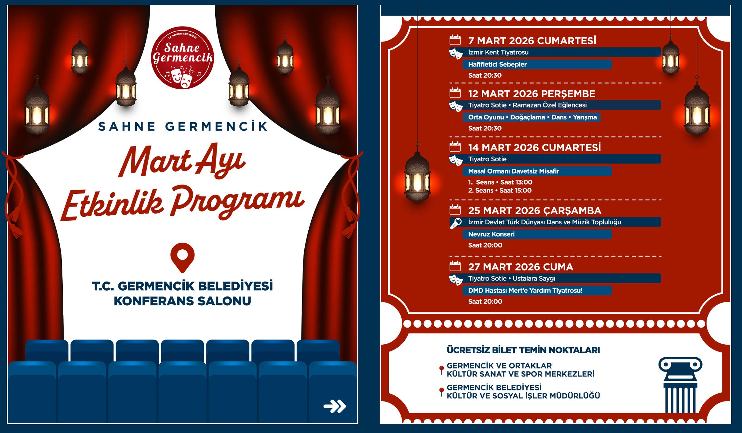 Germencik’te Mart Ayı Sanat ve Dayanışmayla Dolu Geçecek