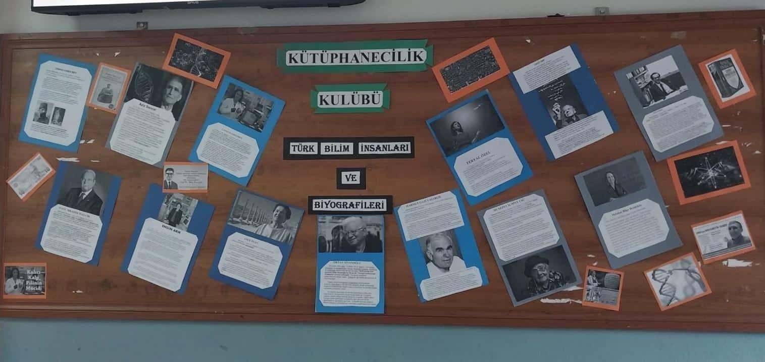 Bilim İnsanlarımızın Biyografileri Panosu