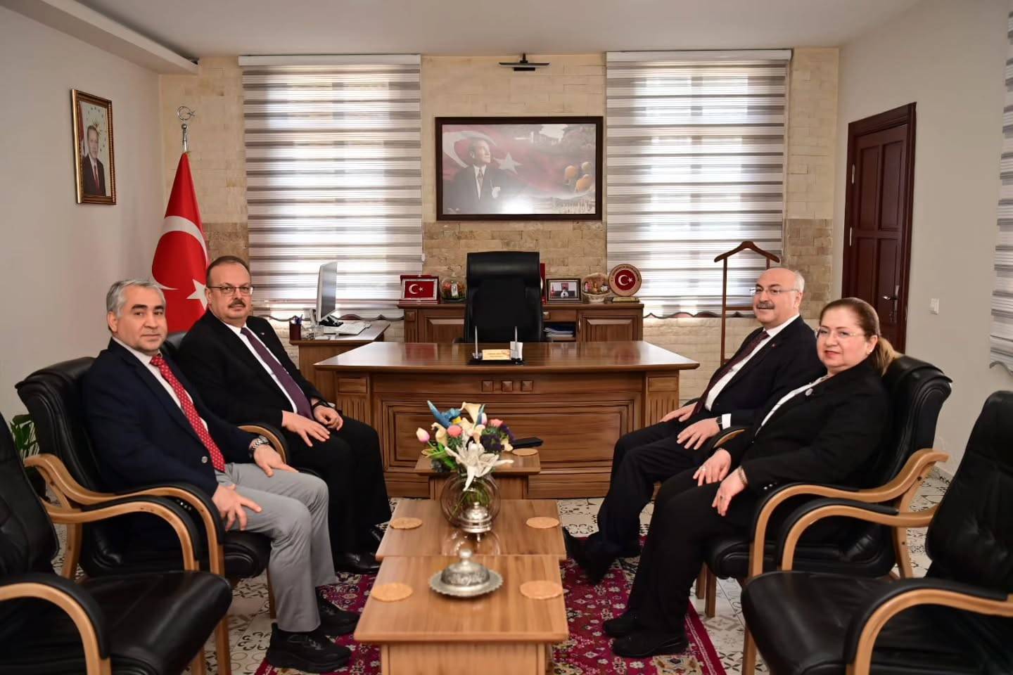 Aydın ve Denizli Valilerinden Germencik Kaymakamlığına Ziyaret