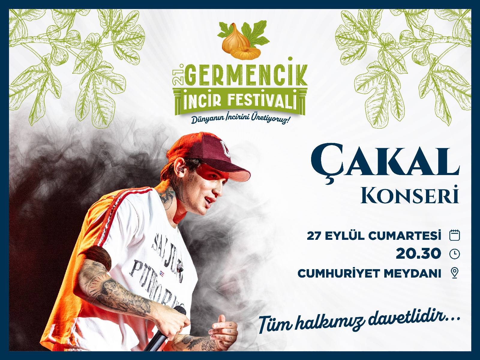 Çakal, Germencik İncir Festivali’nde Sahne Alacak